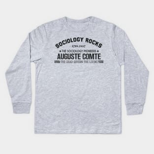 Sociology Rocks! Kids Long Sleeve T-Shirt